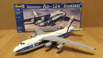 Assembly/ Revell 1/144 scale Antonov An124 Ruslan/ Volga Dnepr/ Zocker J