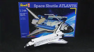 Revell 1/144 scale | Space Shuttle Atlantis | Сборка спейс шаттла Атлантис в масштабе 1/144