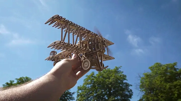 Самолет от Wood Trick - Деревянный конструктор, сборная модель